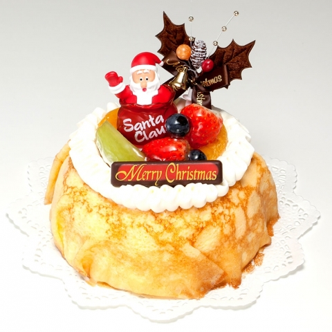 【クリスマスケーキ】クレープフロマージュ